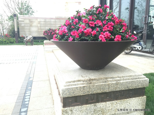鍛銅鑄銅花缽，鍛銅鑄銅花盆，鍛銅鑄銅容器G1